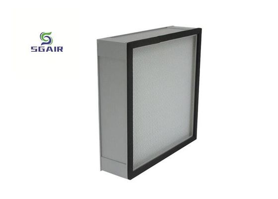 สี่เหลี่ยม พื้นที่สื่อขนาดใหญ่ F9 เครื่องกรองแผ่นเรียบ เครื่องกรอง Hepa สําหรับ AC Vent