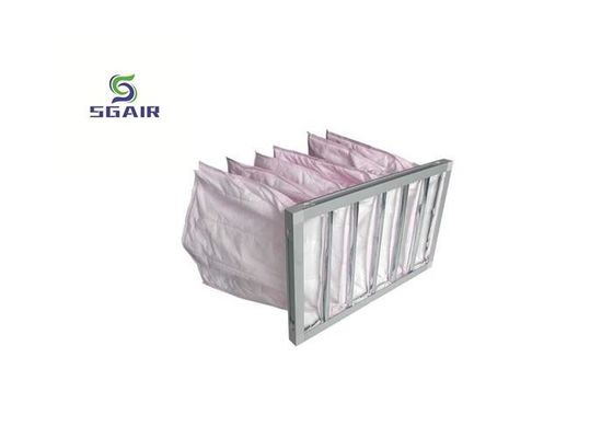 F5 เครื่องกรองอากาศกระเป๋า Hepa 45%