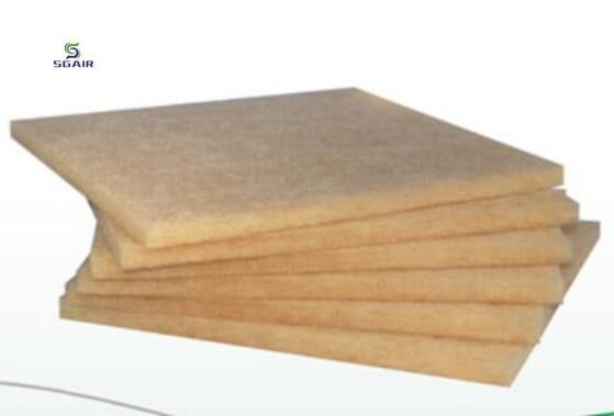 เครื่องกรองอากาศ HEPA สายใยสังเคราะห์ ทนต่ออุณหภูมิสูง