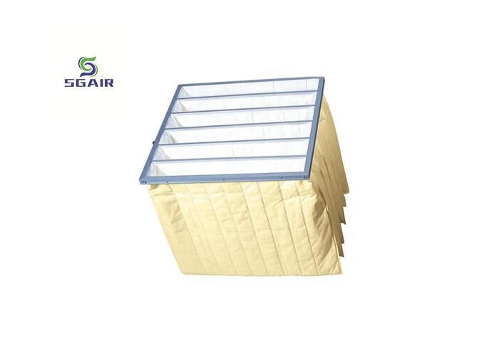 ปริมาณการไหลของอากาศสูง ความต้านทานเริ่มต้นต่ํา true hepa filter 0.1 ไมครอน