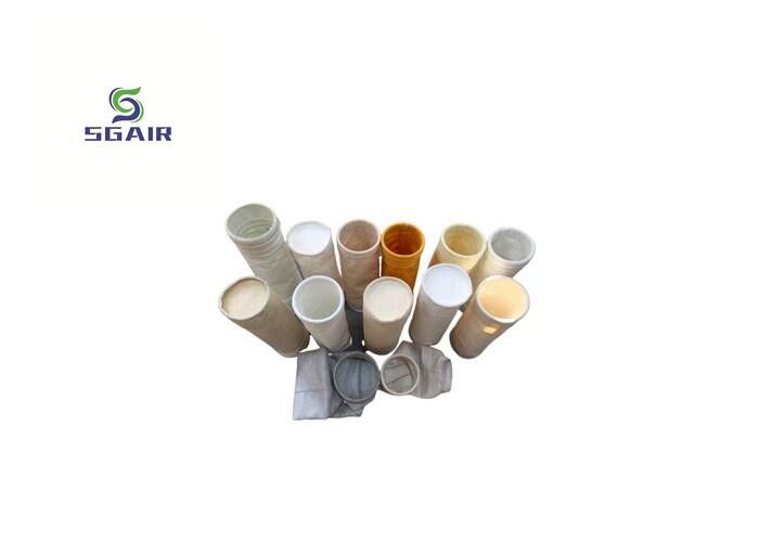 เครื่องกรองถุงฝุ่น PTFE ป้องกันน้ํามัน 55% ป้องกันน้ํา