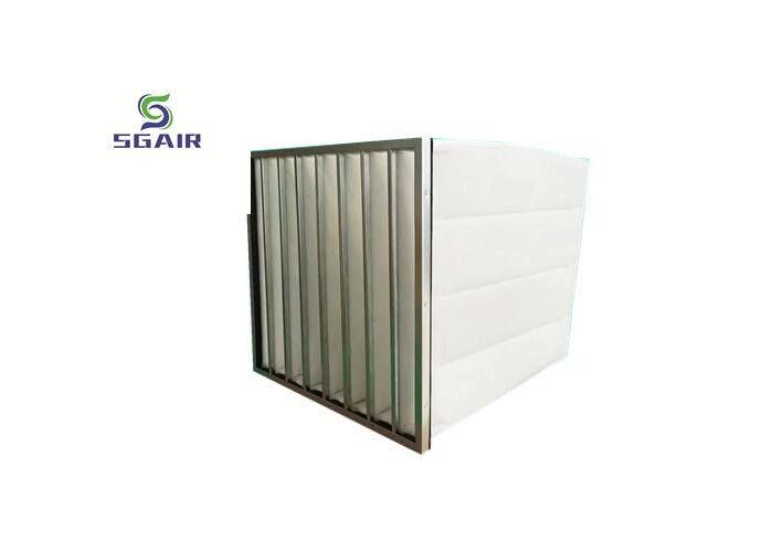 ไฟเบอร์กล๊าส H13 Hepa Filter ปรับปรุงสําหรับห้องสะอาด