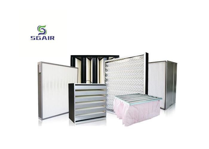 ใบรับรองผลิตภัณฑ์อุตสาหกรรม H14 Hepa Air Filter For Hotel