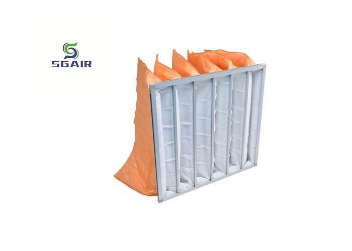 99.97% กระเป๋ากรองอากาศ Hepa 14 Filter สามารถล้างได้ สําหรับเศษฝุ่นเล็ก ๆ น้อย ๆ