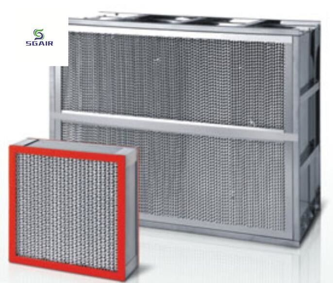 ประสิทธิภาพสูง HEPA ไฮเทมป์ฟิลเตอร์ ไฮเทมป์ทนทานรองรับ OEM