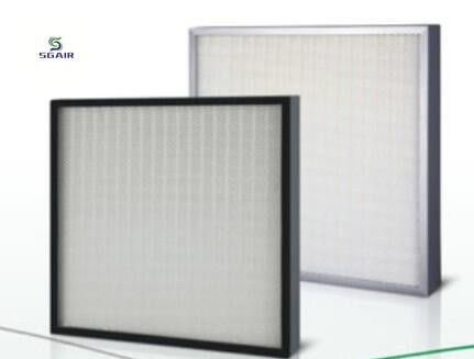 เครื่องกรอง HEPA ขนาดเล็กประสิทธิภาพสูง &amp; เครื่องกรอง ULPA ลดน้ําหนัก