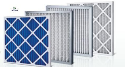 เครื่องกรองอากาศ HEPA ที่มีพื้นที่กรองใหญ่ ความต้านทานต่ํา
