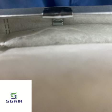 Hepa Bag Filter T Shape Metal Buckle สําหรับกรอบโปรไฟล์อลูมิเนียม