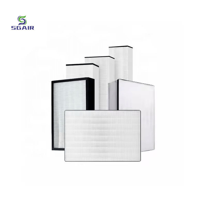กรอบอลูมิเนียม G4 Hepa Filter สําหรับระบบ AC 200pa