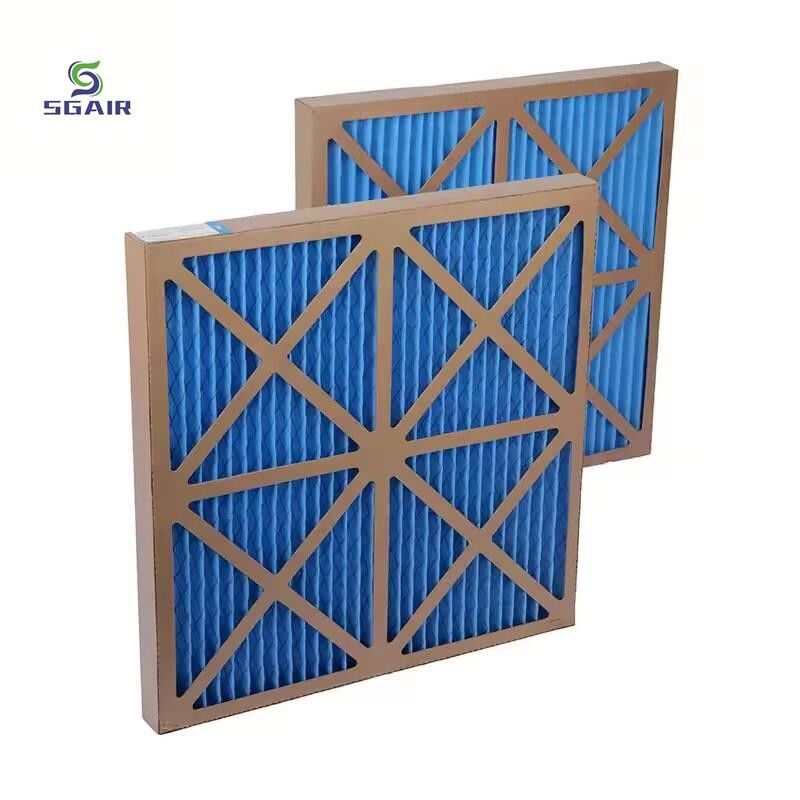 MERV8 11 13 เครื่องกรองอากาศเตาอบ HVAC AC 20x25x1 20x20x1